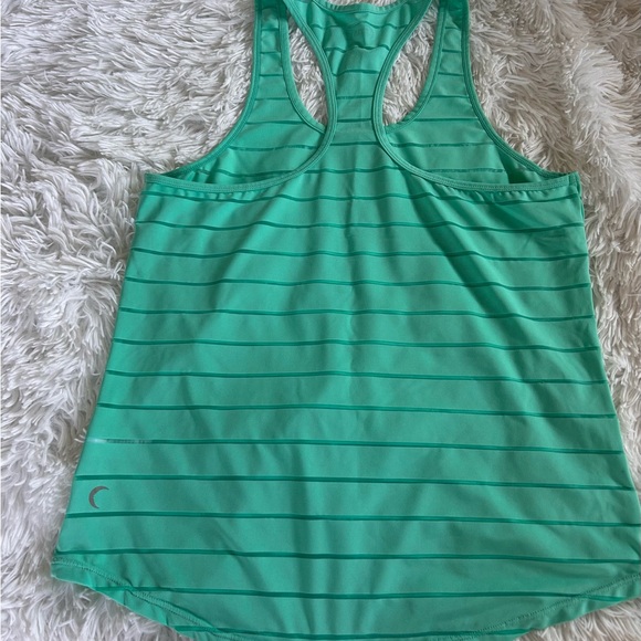 Turquoise Racerback Tank Top - Picture 4 of 6
